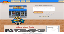 Desktop Screenshot of fantefloors.com