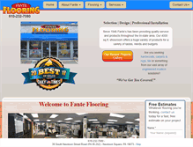 Tablet Screenshot of fantefloors.com